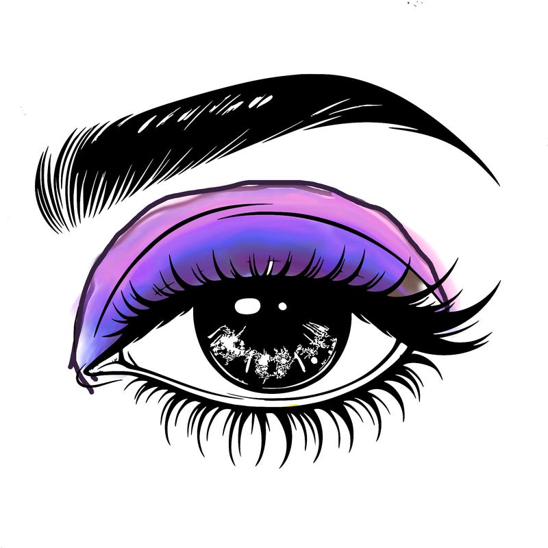 eye closed realistic