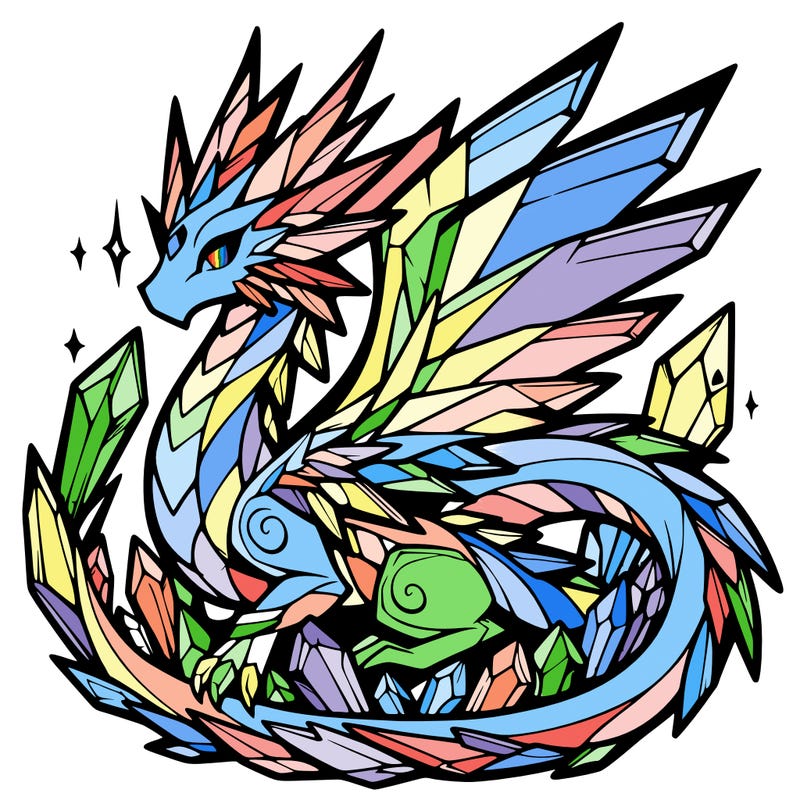 crystal dragon