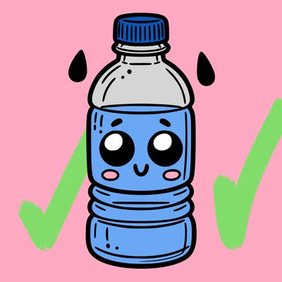 water bottle