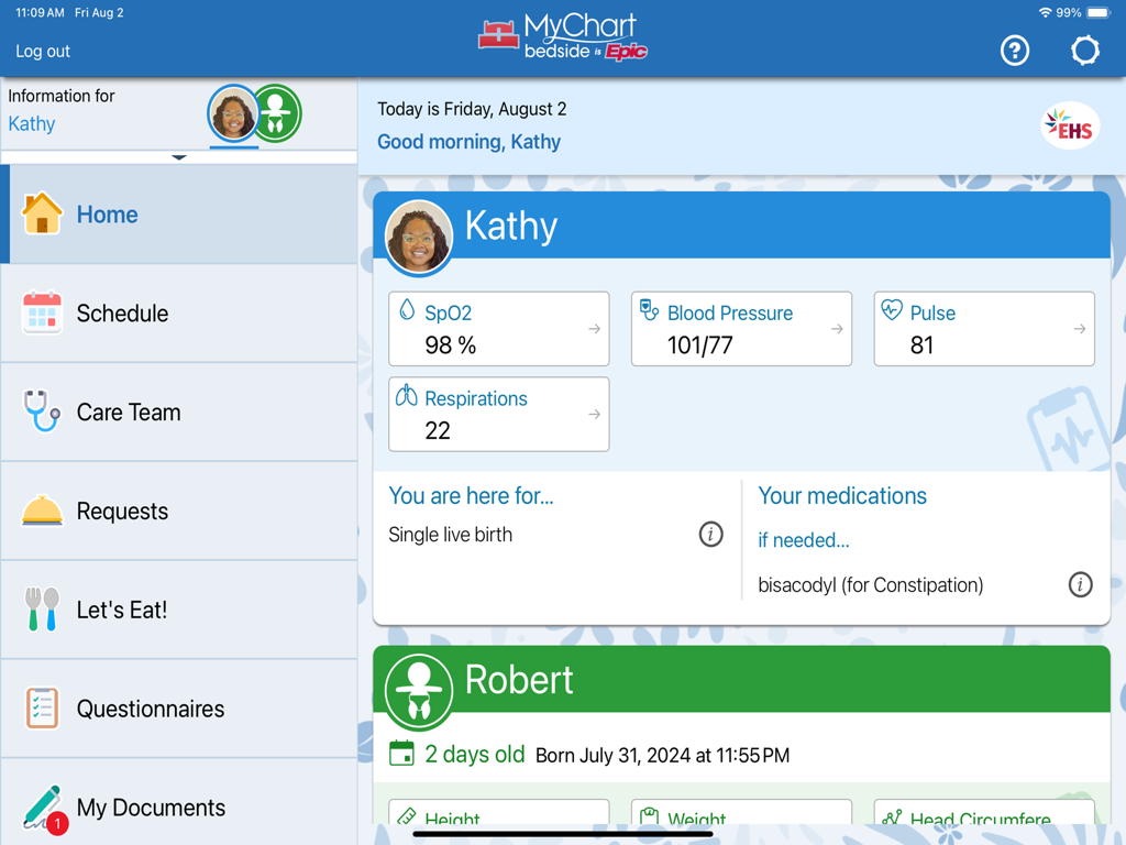 MyChart Bedside - Medical App | MWM