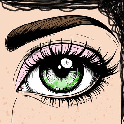 realistic eye