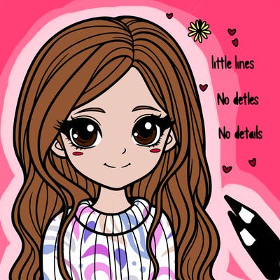 a really pretty girl