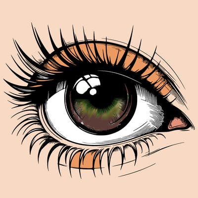 realistic eye