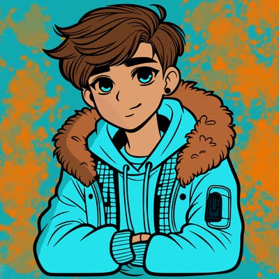 stylish teenager