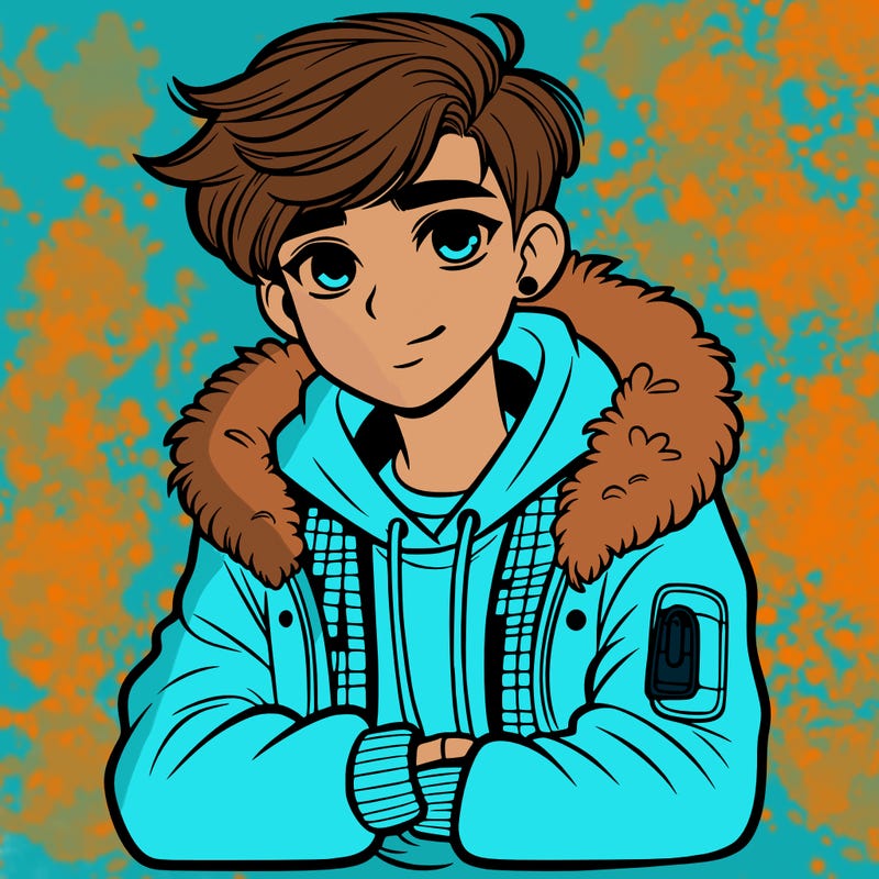 stylish teenager