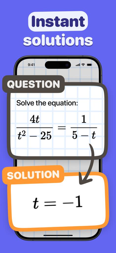 Algebra Math Solver - Root - Education App | MWM