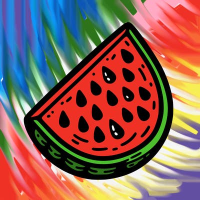 watermelon slice