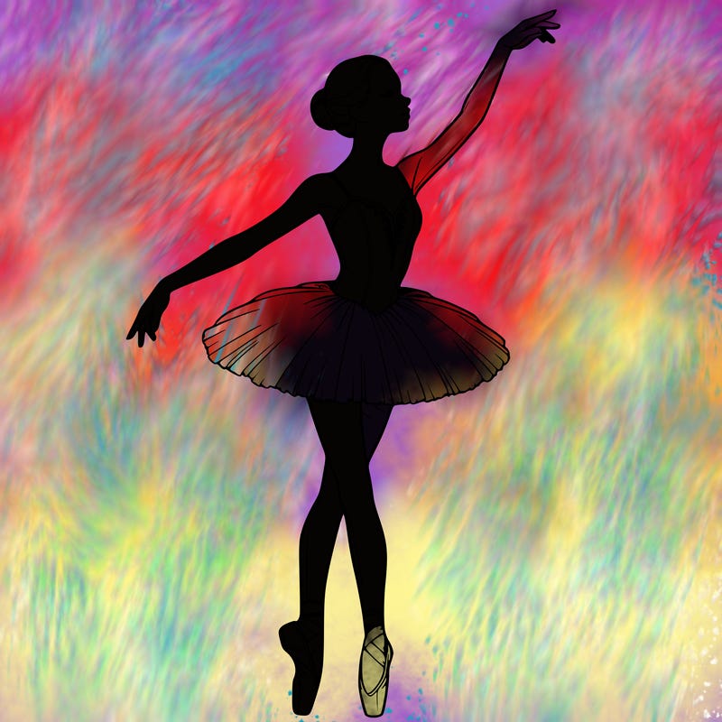 realistic ballerina
