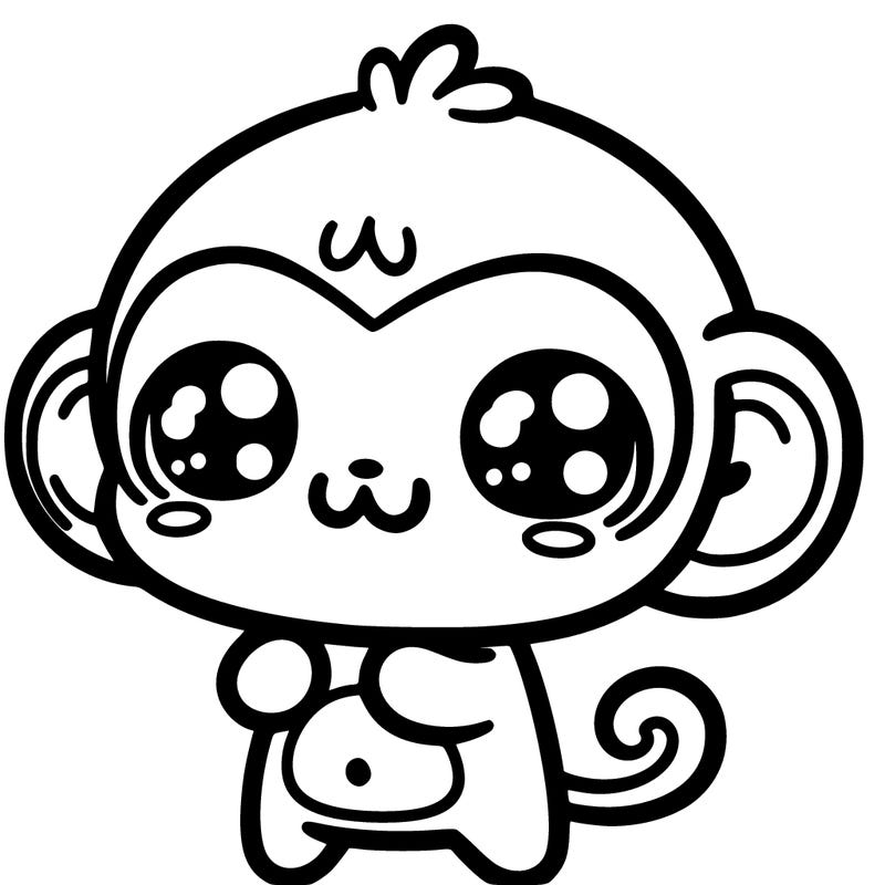 kawwai monkey