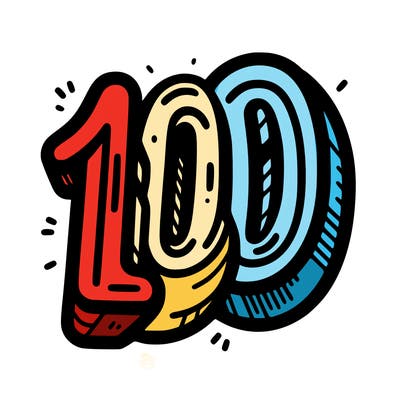 100