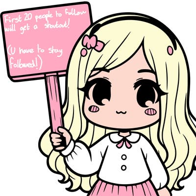 a girl holding a sign