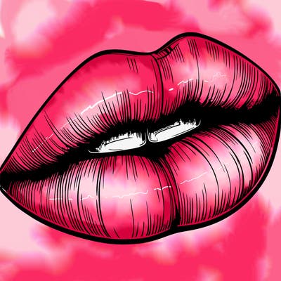realistic lips