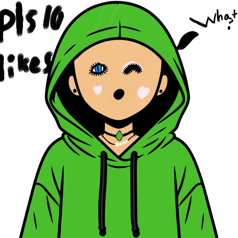 faceless girl in hoodie