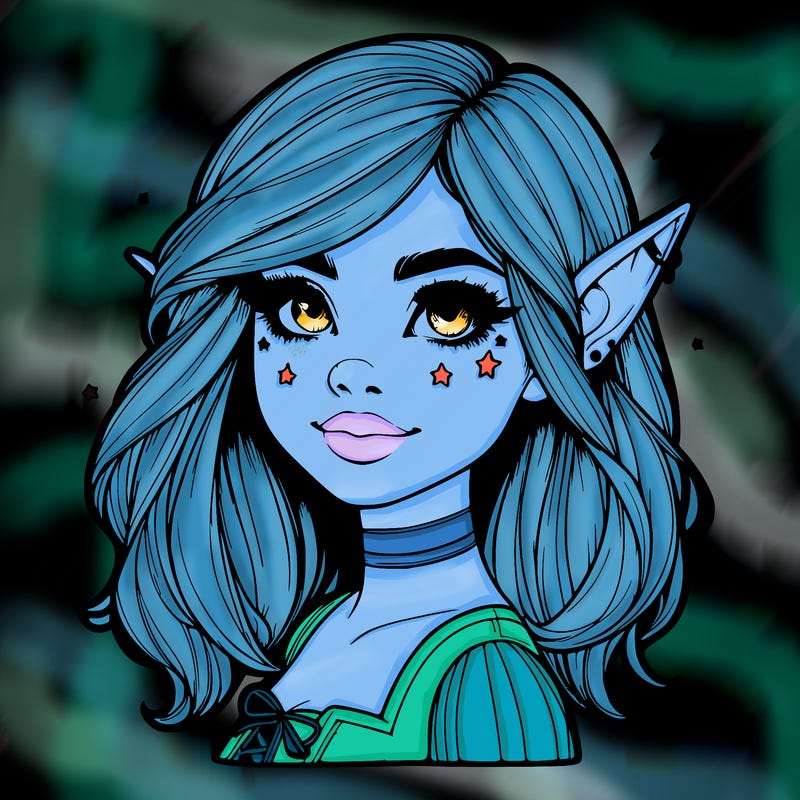 realistic halloween elf girl