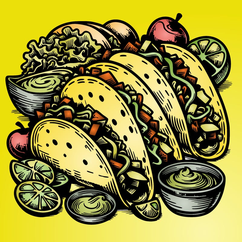 realistic tacos