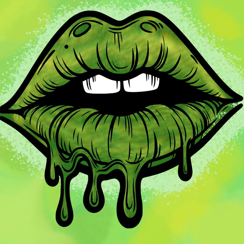 lips that look realistic and drip