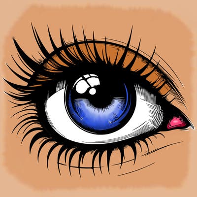 realistic eye