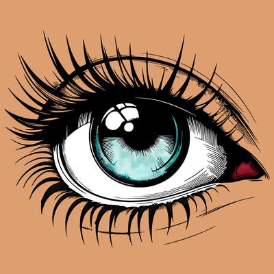realistic eye