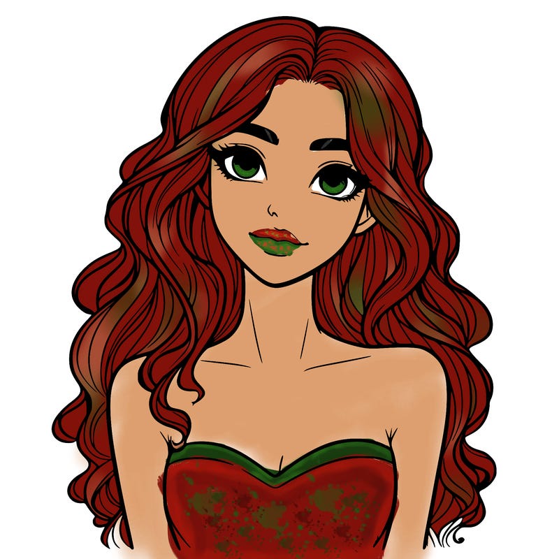 realistic and pretty girl