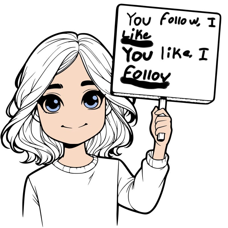 realistic girl holding up a sign