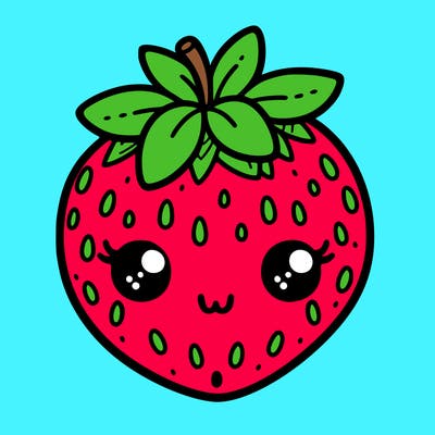 cute strawberry