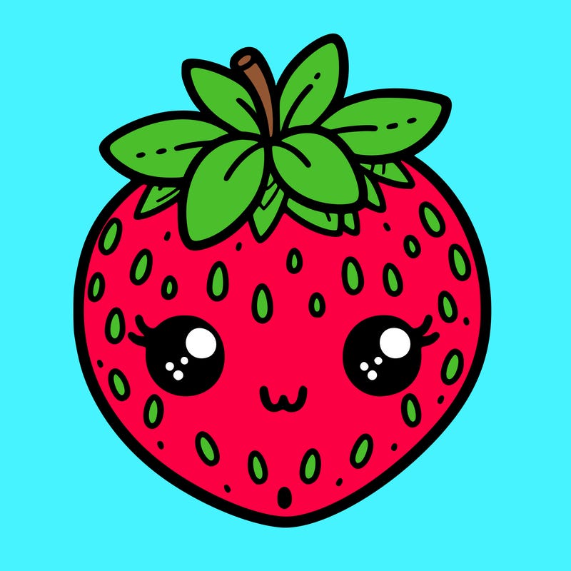 cute strawberry