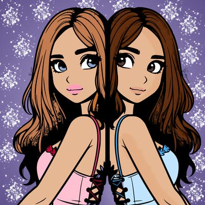 a realistic girl split