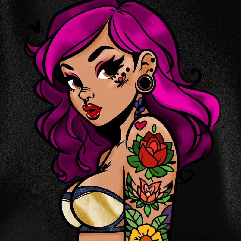 tattoo girl