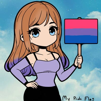 girl in a cute crop top holding a blank sign