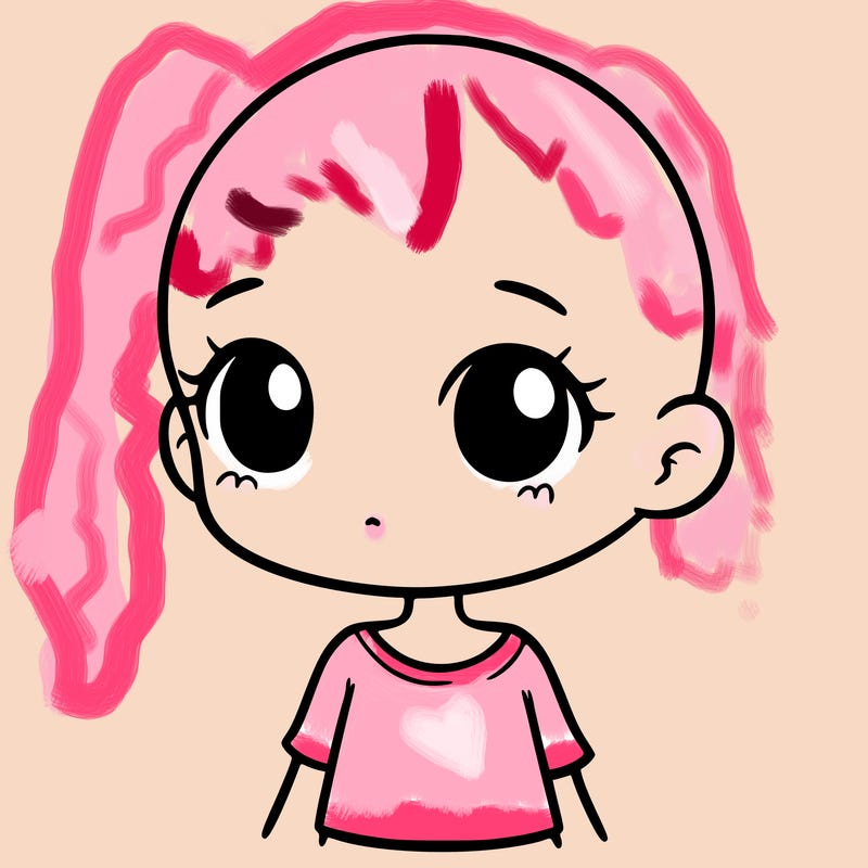 girl with no hair