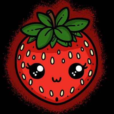 cute strawberry