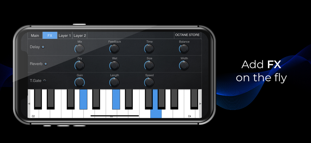 OCTANE Mobile - AUV3 - Music App | MWM