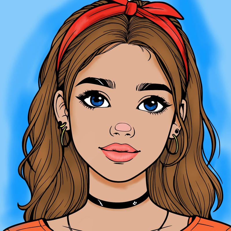 realistic teenage girl