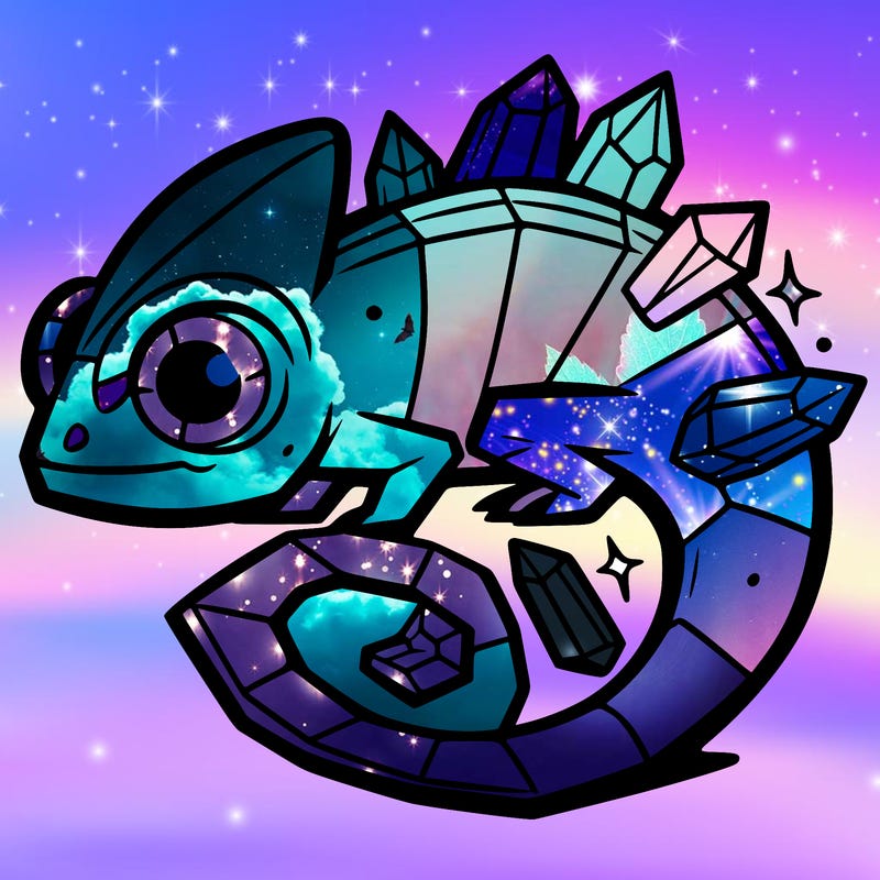 crystal chameleon