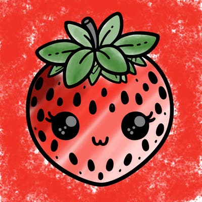 cute strawberry
