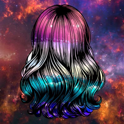 hair relistic  girl