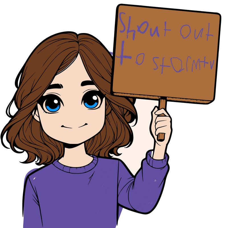 realistic girl holding up a sign