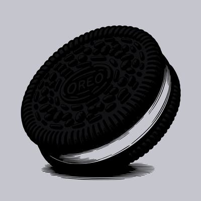 realistic oreo