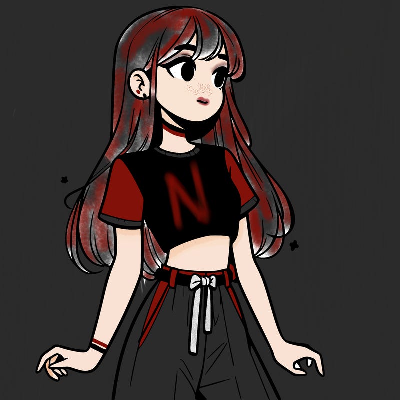 girl in a cute crop top