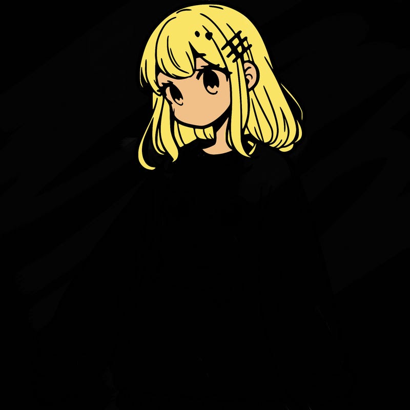 girl wearing frogging sweatshirt