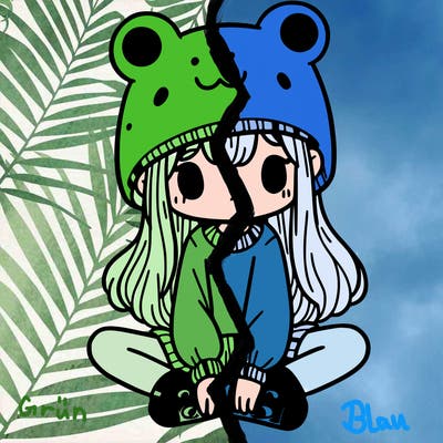 a girl wearing a frog hat and some frog socks