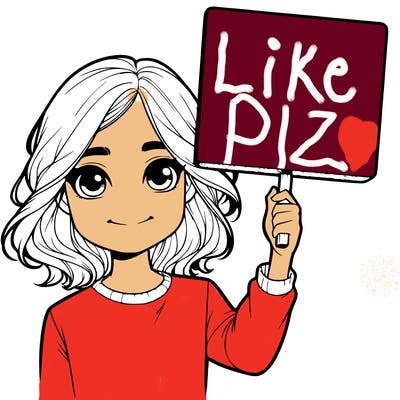 realistic girl holding up a sign