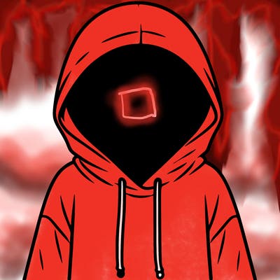 faceless girl in hoodie