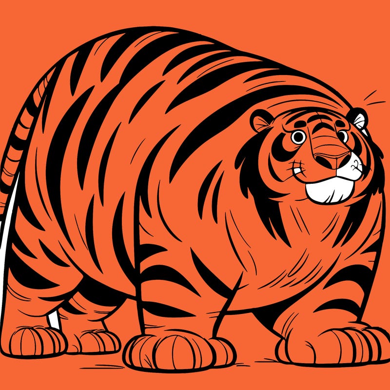 huge tiger