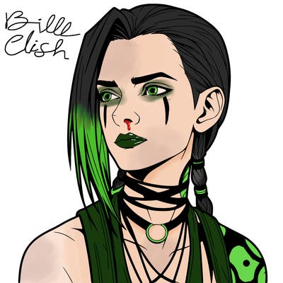 jinx from arcane realistic