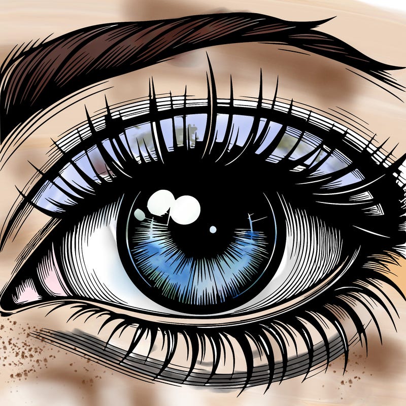 realistic eye