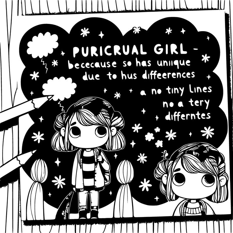 a weird girl being insulted because she is different