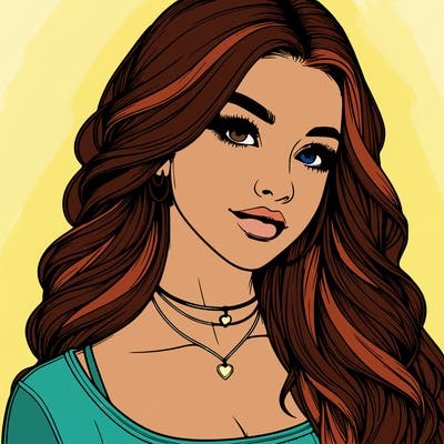 detailed realistic girl