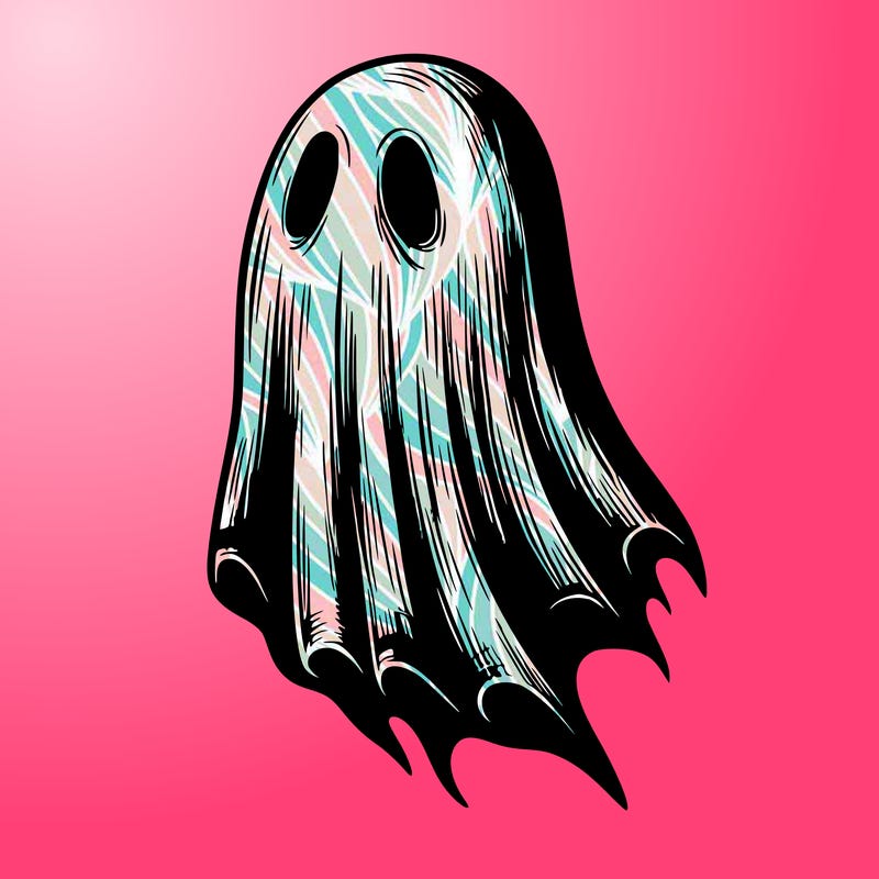 realistic creepy ghost