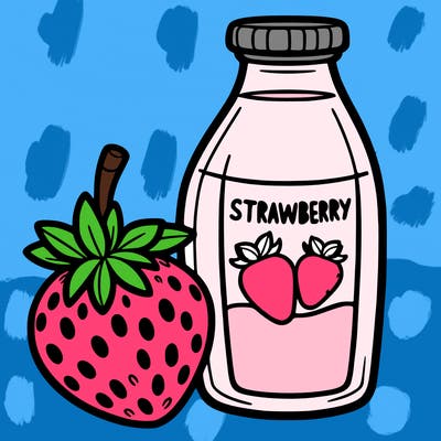 strawberry milk